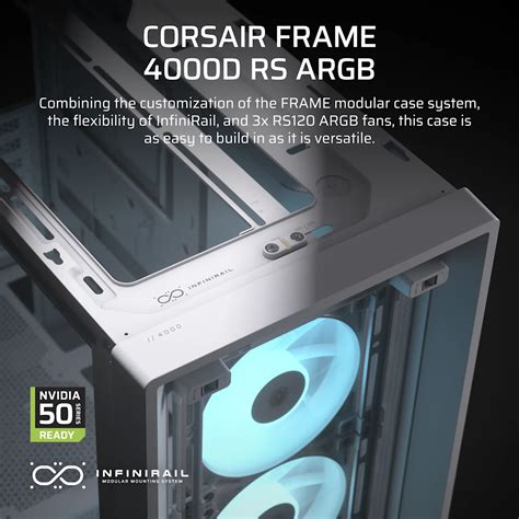 Buy Shop CORSAIR Frame 4000D RS ARGB Modular Mid-Tower ATX Cabinet ...