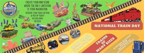 Mini World Express/National Train Day, 206 N. Main St., Cleburne, TX ...