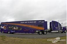 track denny hamlin hauler denny hamlin s hauler at track denny hamlin hauler denny hamlin s hauler at