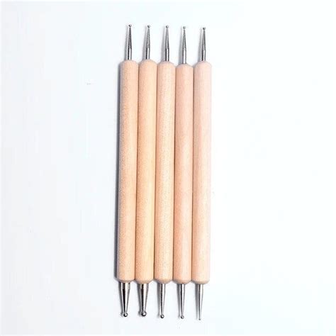 Wooden Dotting Pen Marbleizing Tool