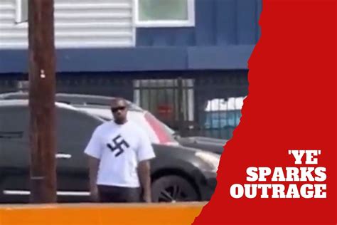 Kanye West sparks outrage in Los Angeles over swastika t-shirt - MARCA ...