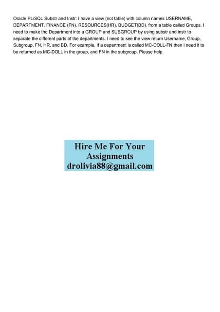 Image result for Instr PL/SQL Oracle