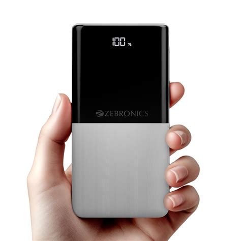 ZEBRONICS EnergiPod 10R1, Power Bank, 10000 mAh, 22.5W Super Fast ...