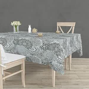 Buy RRC Cotton Dining Table Cloth, Printed Rectangular 6 Seater Table ...