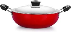 HM EVOTEK Non Stick Layer Kadai Kadhai Gas Stove Uses Cooking Bartan ...