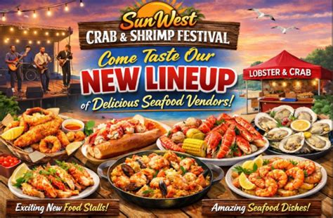 11th Anniversary SunWest Crab & Shrimp Festival, SunWest Park, Hudson ...