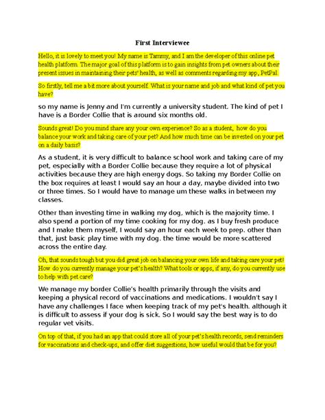 Image result for Sample Interview First Time Interviewee