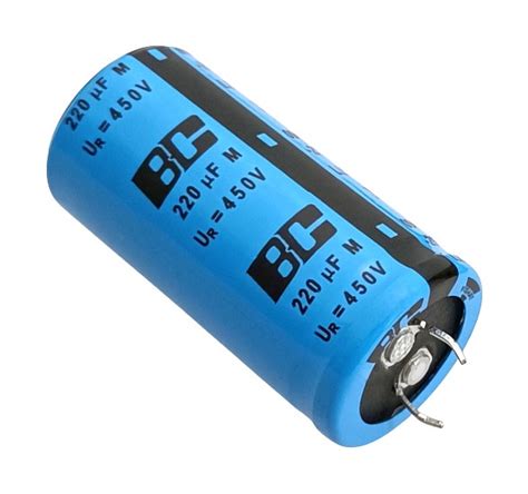 220uF 450V Electrolytic Capacitor - Vishay, 227, 220MFD, 220 MFD, BC ...