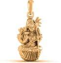 Akshat Sapphire 22 Ct Gold Plated Silver (92.5% Purity) Goddess Lalitha ...
