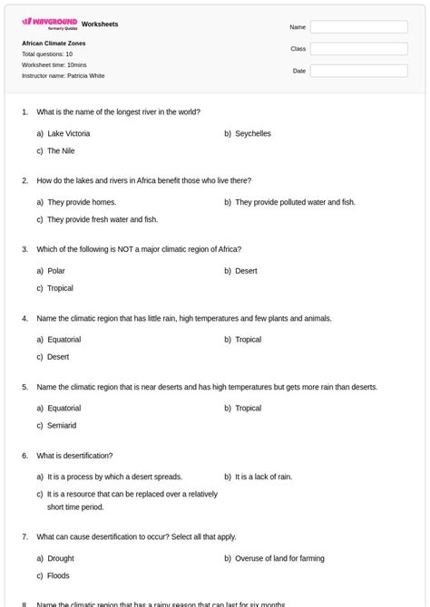 50+ Climate Zones worksheets on Wayground | Free & Printable