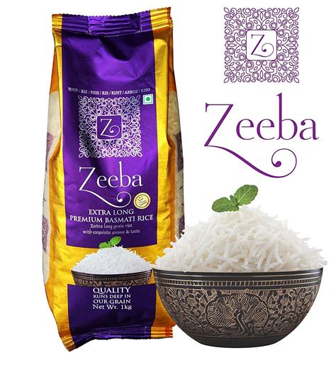 Zeeba Premium Basmati Rice - 1 KG : Amazon.in: Grocery & Gourmet Foods