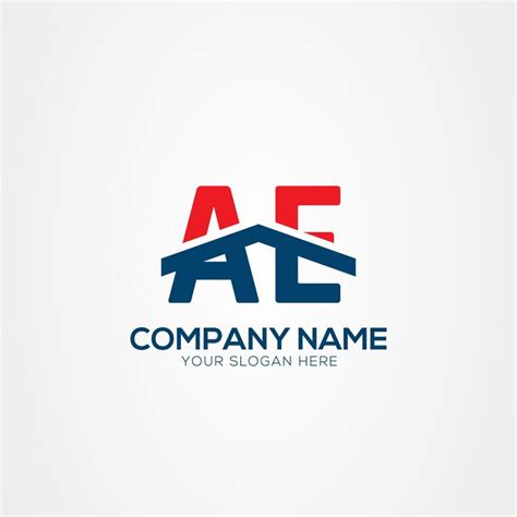 Ae or ea creative modern letters logo design element | Premium Vector