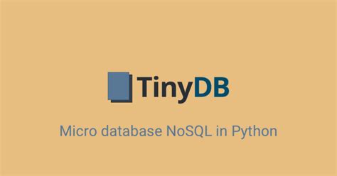 TinyDB Python 的图像结果