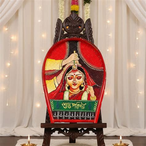 Sindoor Sneha Kulo – Sacred Wedding Terracotta Art – Karukarjo