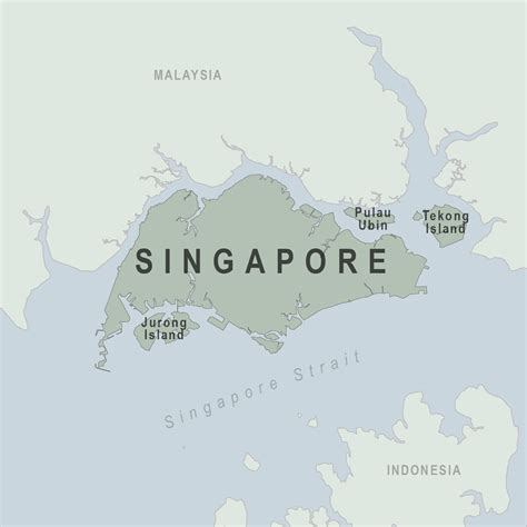 singapore location in the map of the world