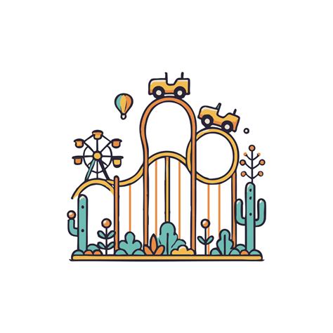 Roller Coaster Clipart Png Roller Coaster Free Vector Clipart Images
