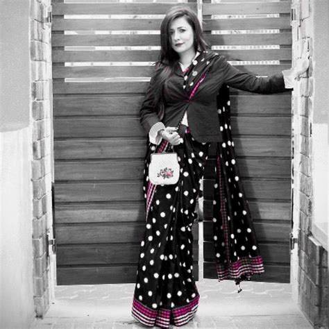 25 instances Mini Mathur gave her casual sarees a smart edge- The ...