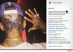Image result for Chris Brown Stars Tattoo