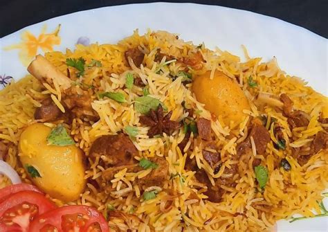 Muslim Style Mutton -Potato Biryani Recipe by Naheed Alam - Cookpad