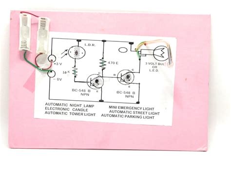 Buy StepsToDo LDR Based Automatic Night Lamp/Electronic Candle/Mini ...