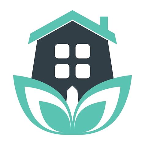 Ecological greenhouse nature logo design vector template. natural real ...