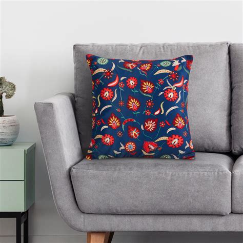 Buy India Inspired Cushion Cover - 40x40cm from Home Centre at just INR ...