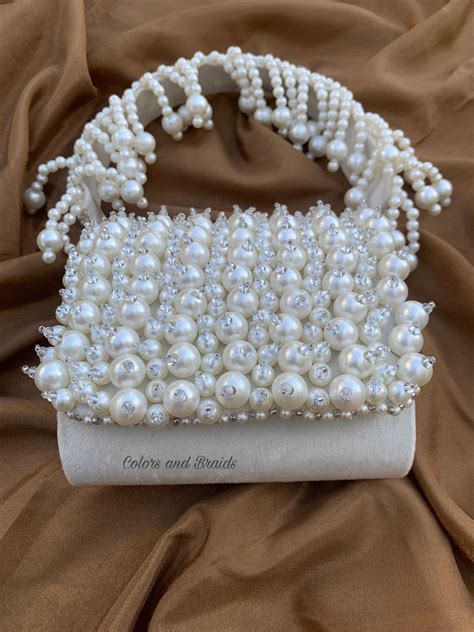 Dazzle Pearl Miniature Bag – colorsandbraids
