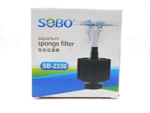 SOBO Amory SB-2330 Aquarium Sponge Filter : Amazon.in: Pet Supplies