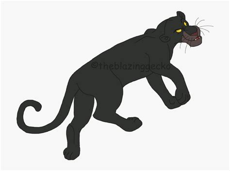 Bagheera Baloo The Jungle Book Black Panther Kaa - Bagheera Jungle Book ...