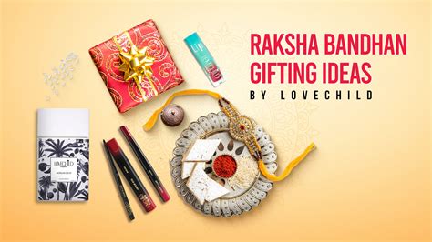 Raksha Bandhan Gifts For A Loving Sister & Brother By LoveChild