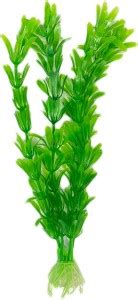 DEHMAN Aquarium Decorative Artificial Plastic Plant Green 8" inch ...