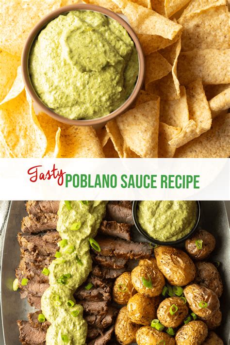 Poblano Sauce Recipe (Video) - A Spicy Perspective