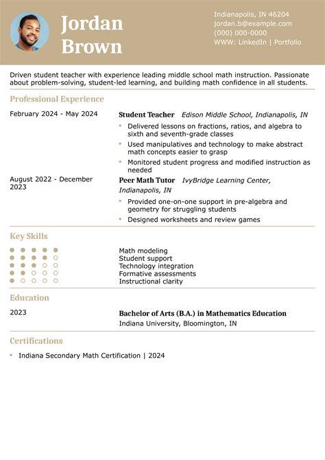 22 Best Student Teacher Resume Examples and Templates for 2025 - ResumeBuilder.com