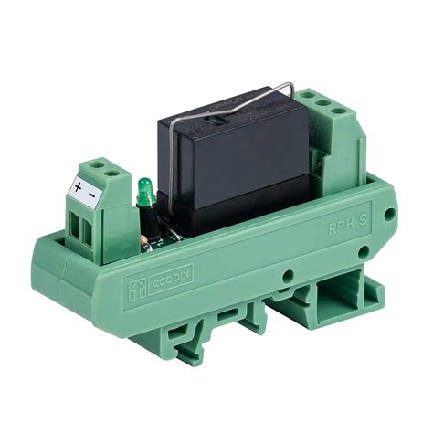 Elmex Din Rail Mounted IFM 1 Channel 1 C/O, 24 VDC with Base used in ...