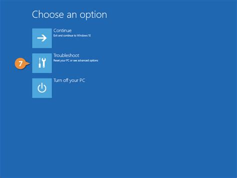 Image result for Advanced Options System Restore Windows 1.0