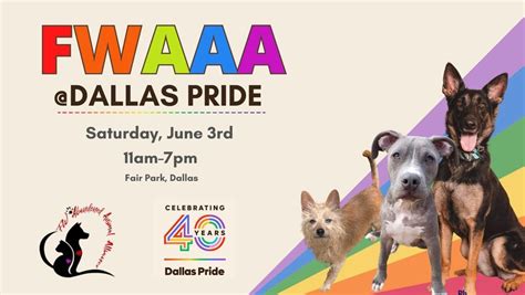 FWAAA @ Dallas Pride, Fair Park Dallas, June 3 2023 | AllEvents.in