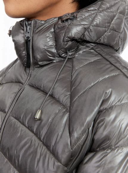 Men's Lightweight Hooded Puffer Jacket IN528 - Acubi style | LEWKIN