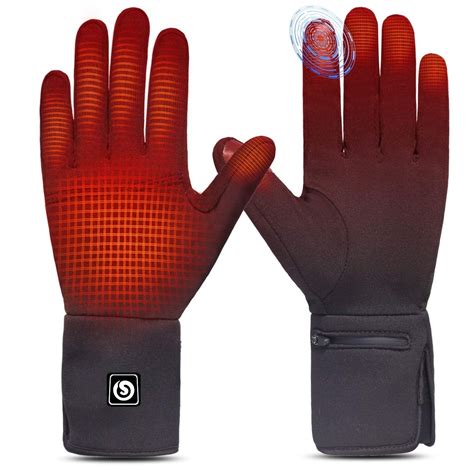 Snow Deer Heated Glove Liners Rechargeable Battery - Men Women ...