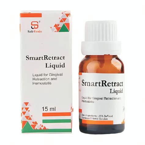 SafeEndo SmartRetract Hemostatic Liquid – 15ml Gingival Aid – Buy ...