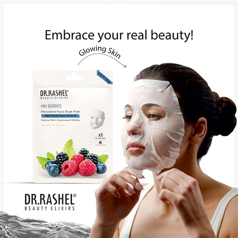 Dr.Rashel Mix Barries Antioxidant Facial Sheet Mask 20g – KartWalk