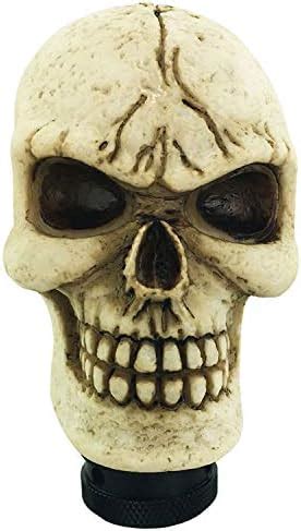 Abfer Gear Shift Knob Skull Shifting Car Handle Shifter Stick Knobs Fit ...