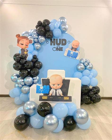 Boss Baby Balloon Theme Decoration