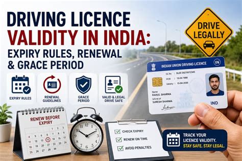 Driving Licence Validity in India: How Long Is a DL Valid and When to ...