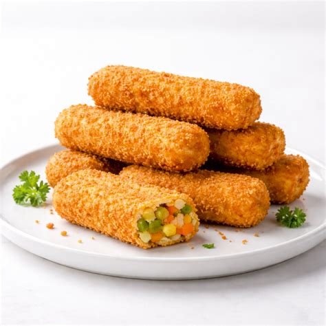 Veg Fingers (12 Kg) - Frozen Snacks Bulk Pack for Restaurants & Cafes ...