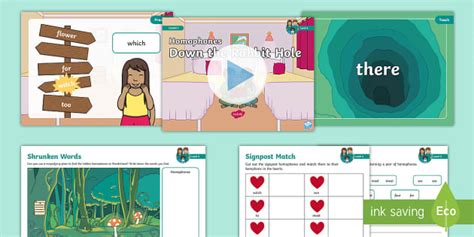 Homophones and Near Homophones Lesson Pack - Level 6 Week 29 Lesson 1