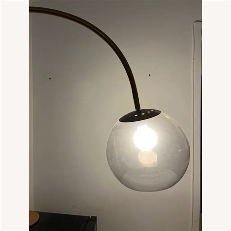 West Elm Overarching Acrylic Shade Floor Lamp - AptDeco