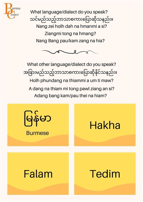 Language Access — Burma Center