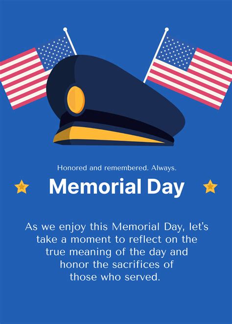 Free Memorial Templates, Editable and Printable