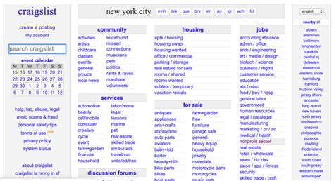 Image result for Craigslist Classified