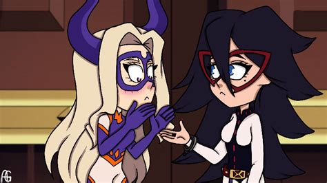 Mt Lady and midnight by amitygoddess on DeviantArt